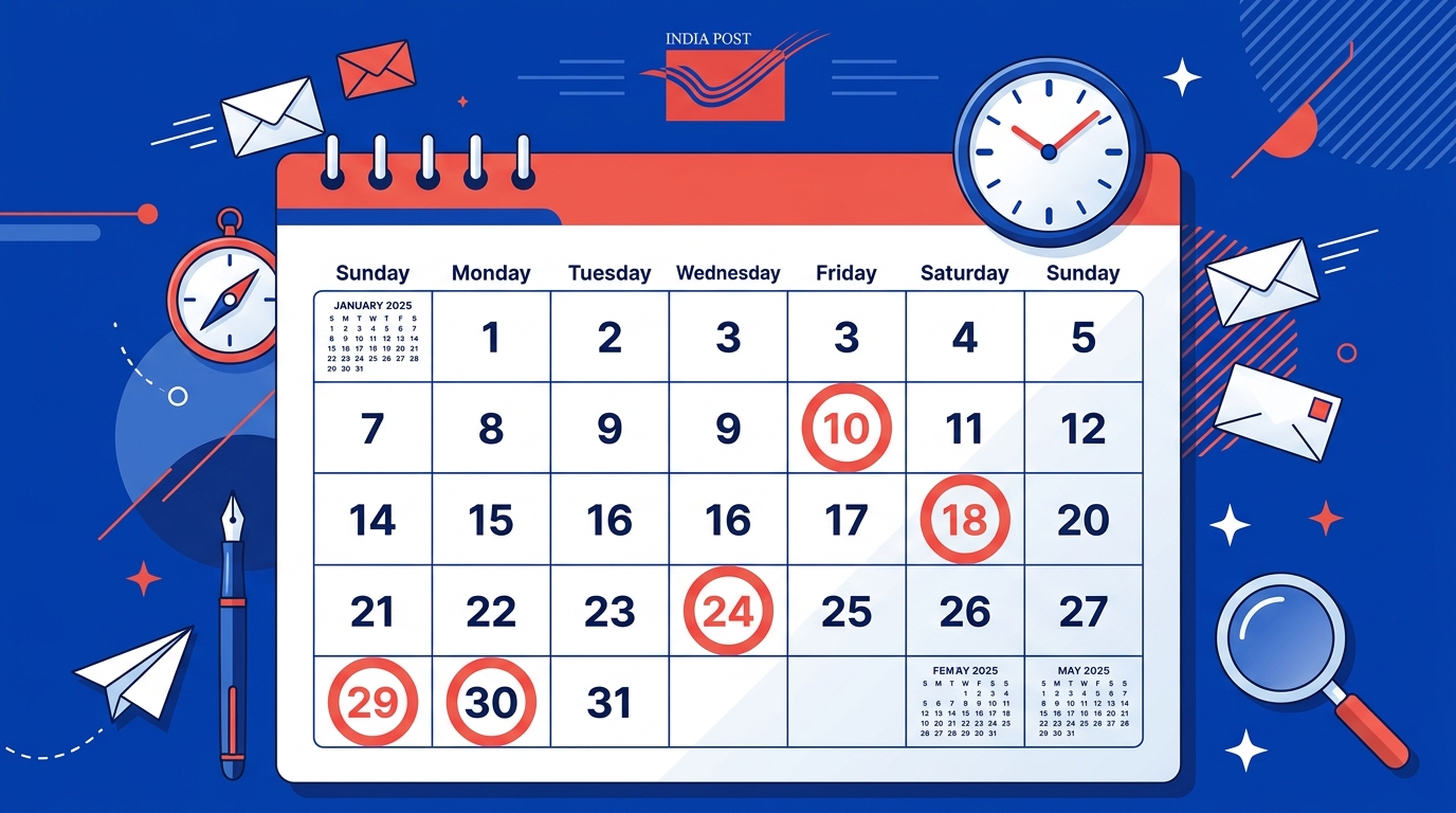 India Post Exam Calendar: What Aspirants Should Expect This Year