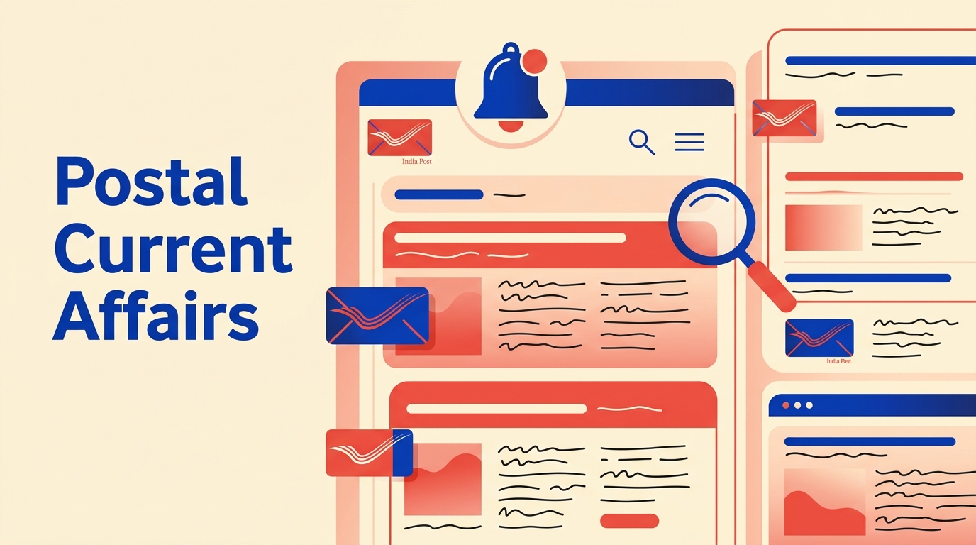 Postal Current Affairs That Actually Appear in the Exam